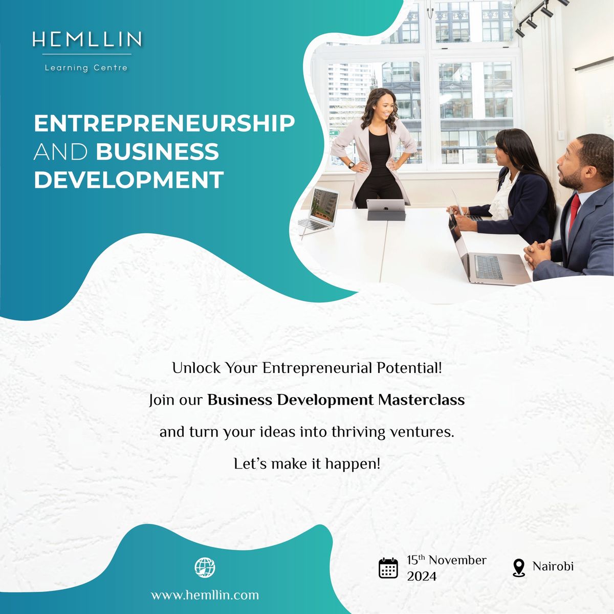 Entrepreneurship and Business Development Masterclass