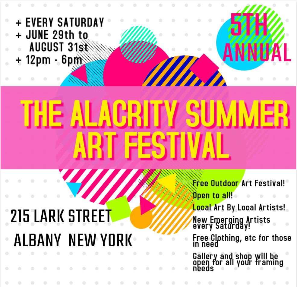 5th Annual Alacrity Summer Art Festival