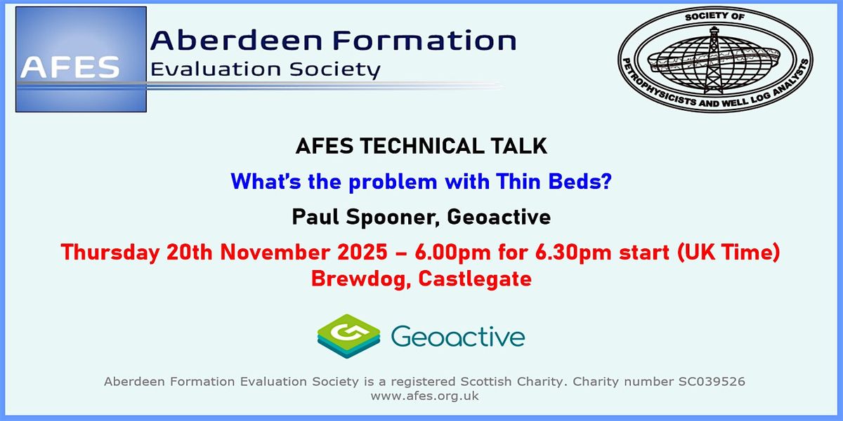 AFES November Talk - Geoactive