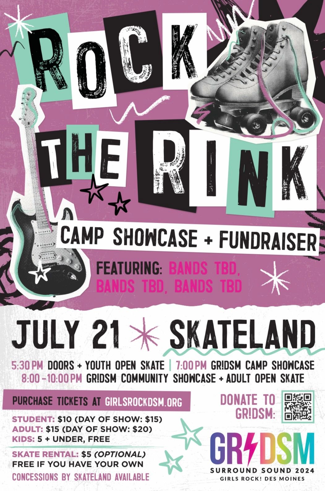 2024 July Camp Showcase and Fundraiser 