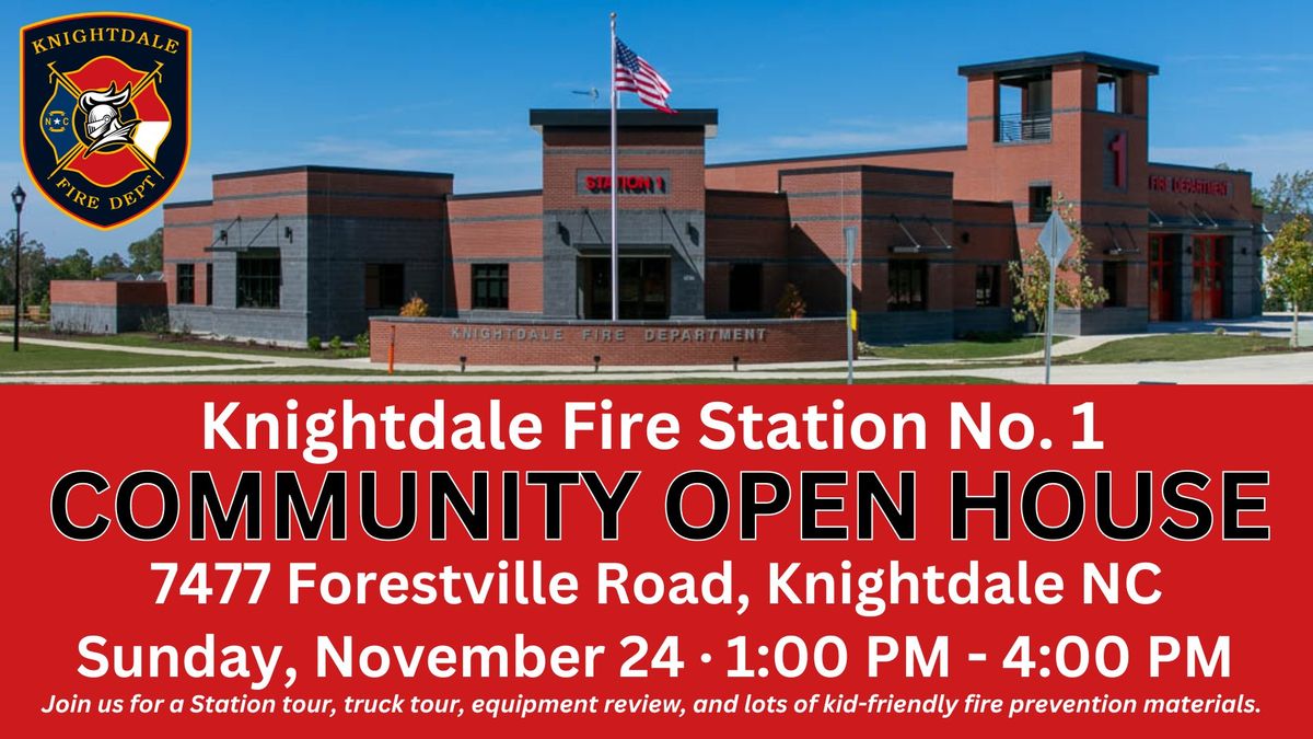 Fire Station No. 1 - Community Open House