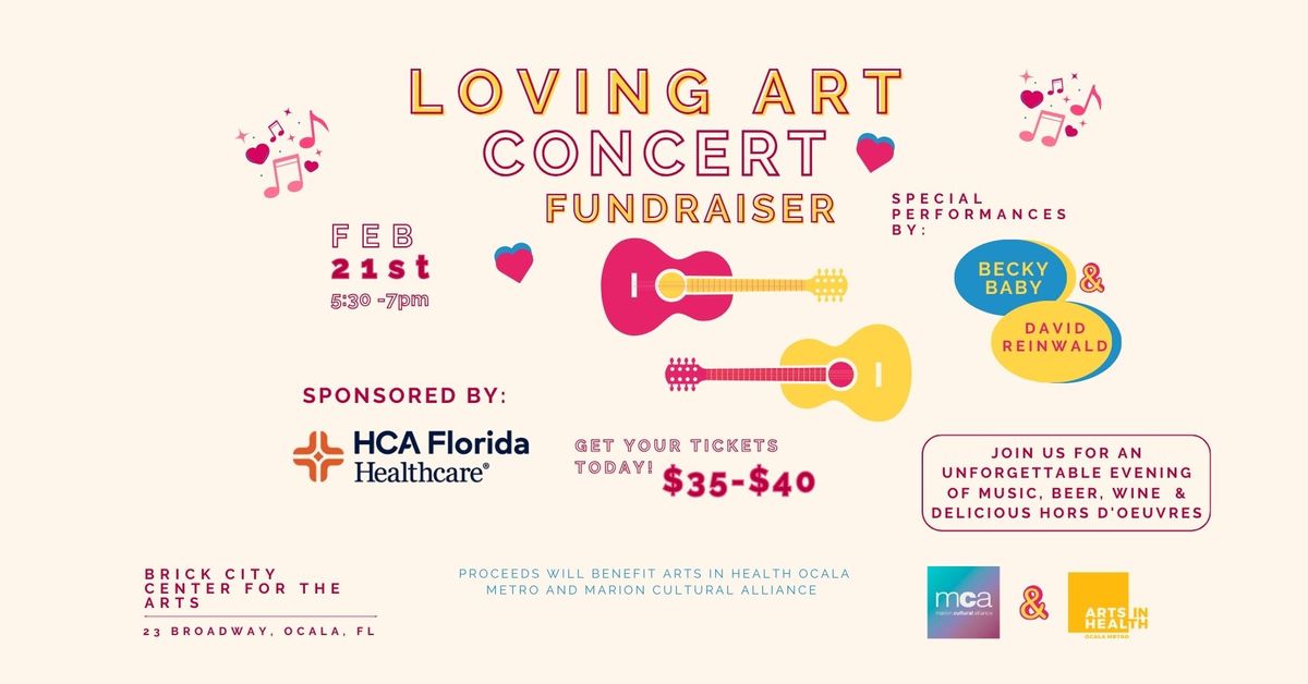 "Loving Art" Concert benefitting MCA & AIHOM