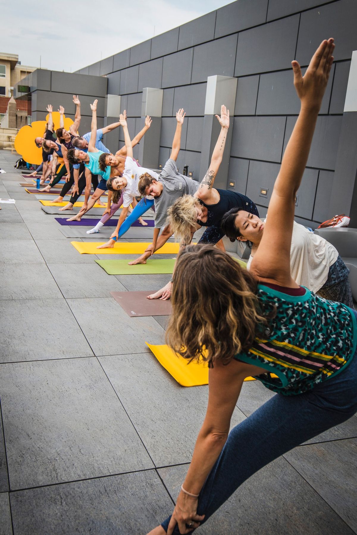 Yoga at the Rooftop Terrace: Creative Flow Series