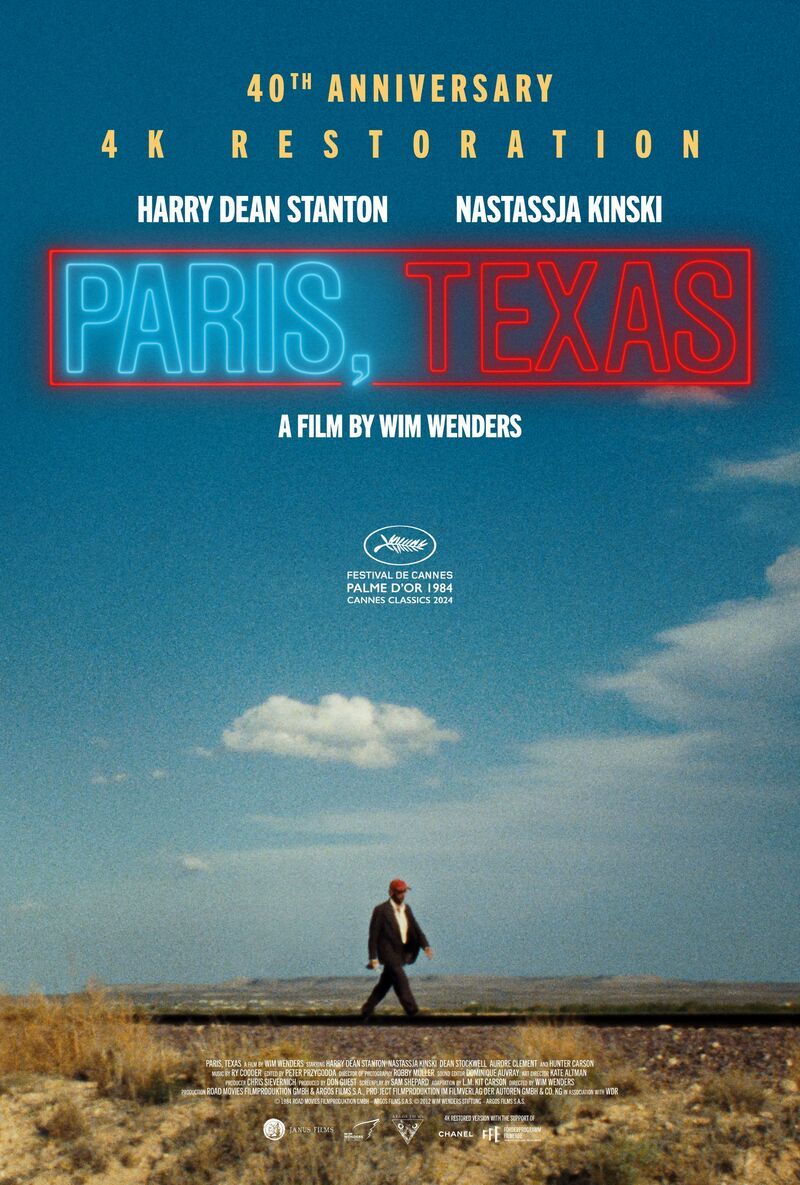 Paris, Texas (40th Anniversary 4K Restoration) at the Rio Theatre