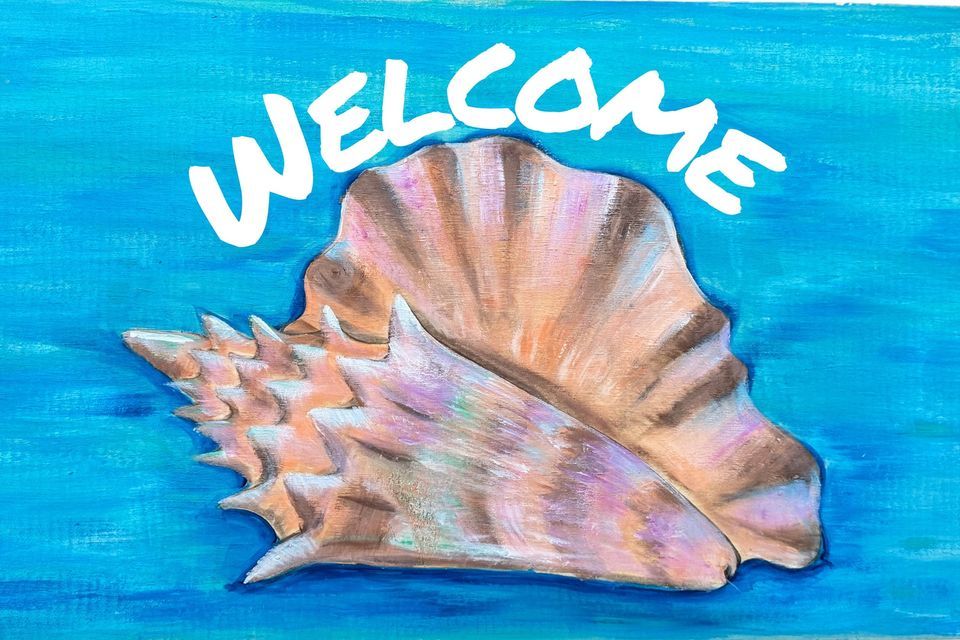 Conch Sign Painting Class