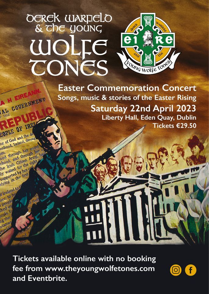 Derek Warfield & The Young Wolfe Tones - Liberty Hall - Dublin