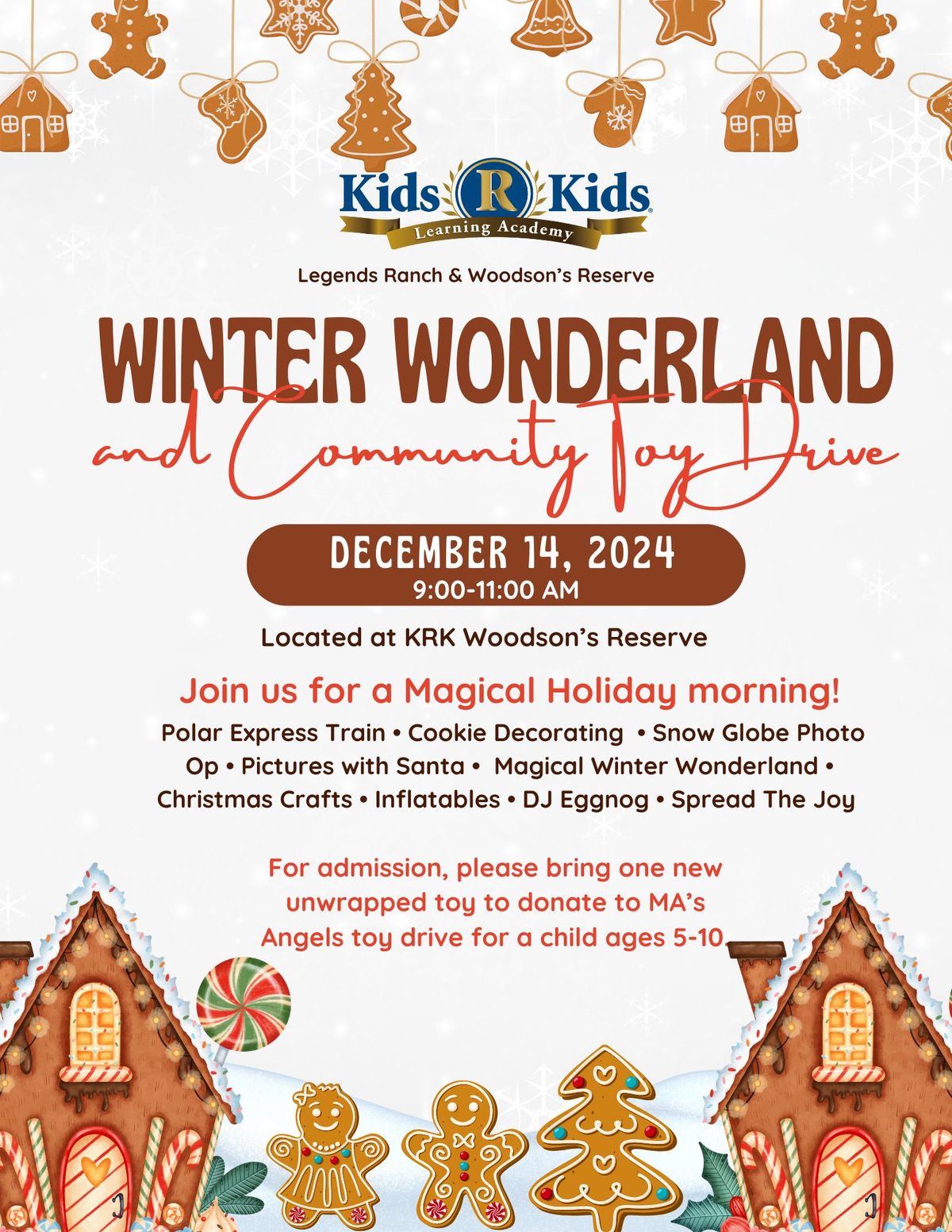 Winter Wonderland and Community Toy Drive