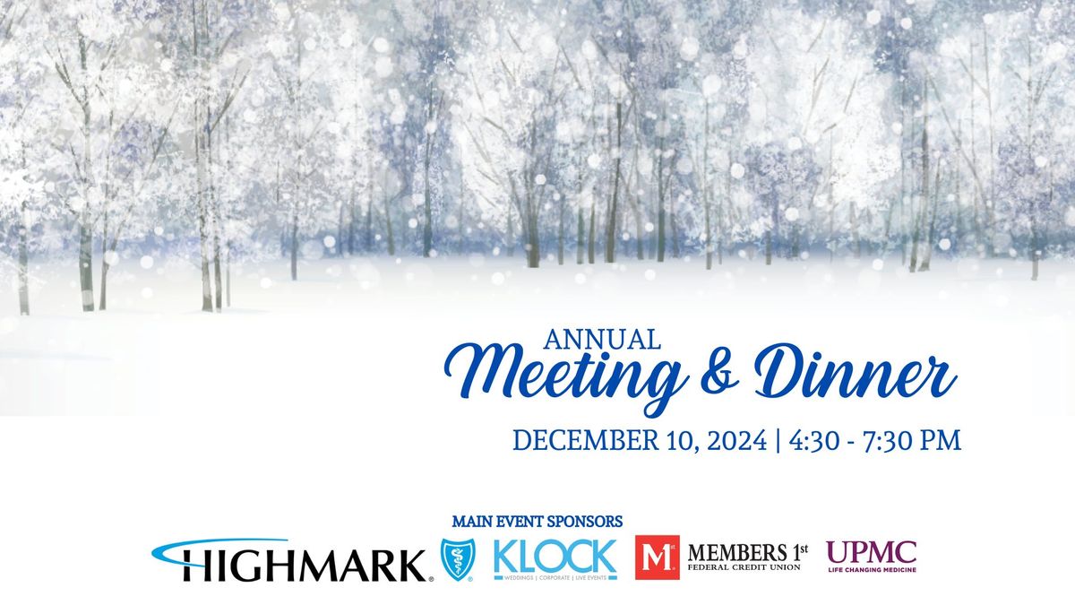 Annual Meeting & Dinner