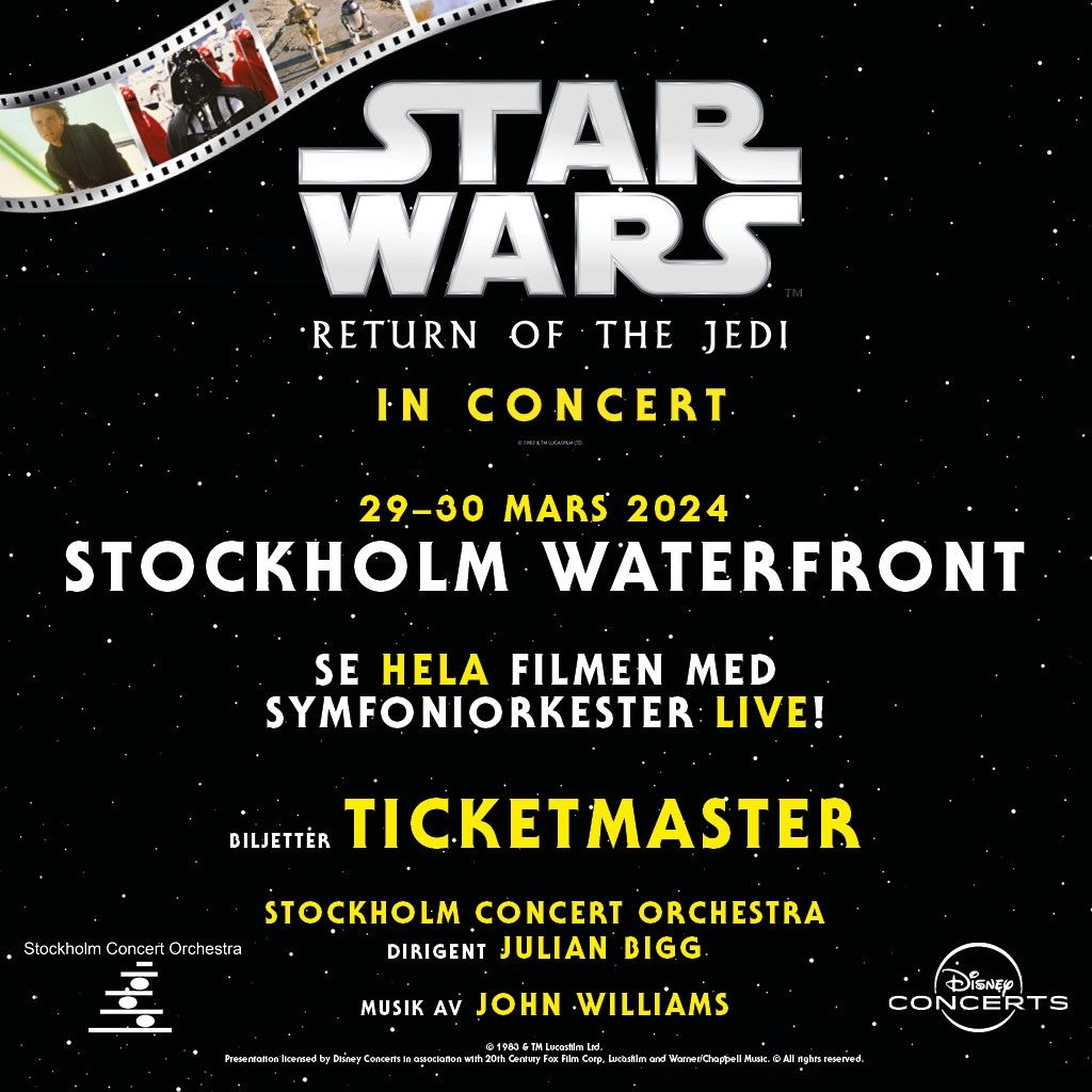 Star Wars' Return Of The Jedi In Concert - Film With Live Orchestra