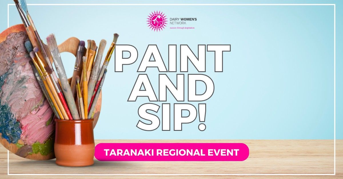 Paint and Sip - Taranaki