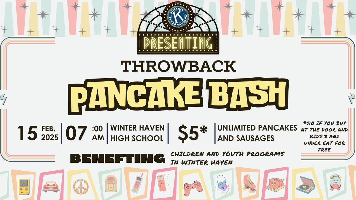 Throwback Pancake Bash