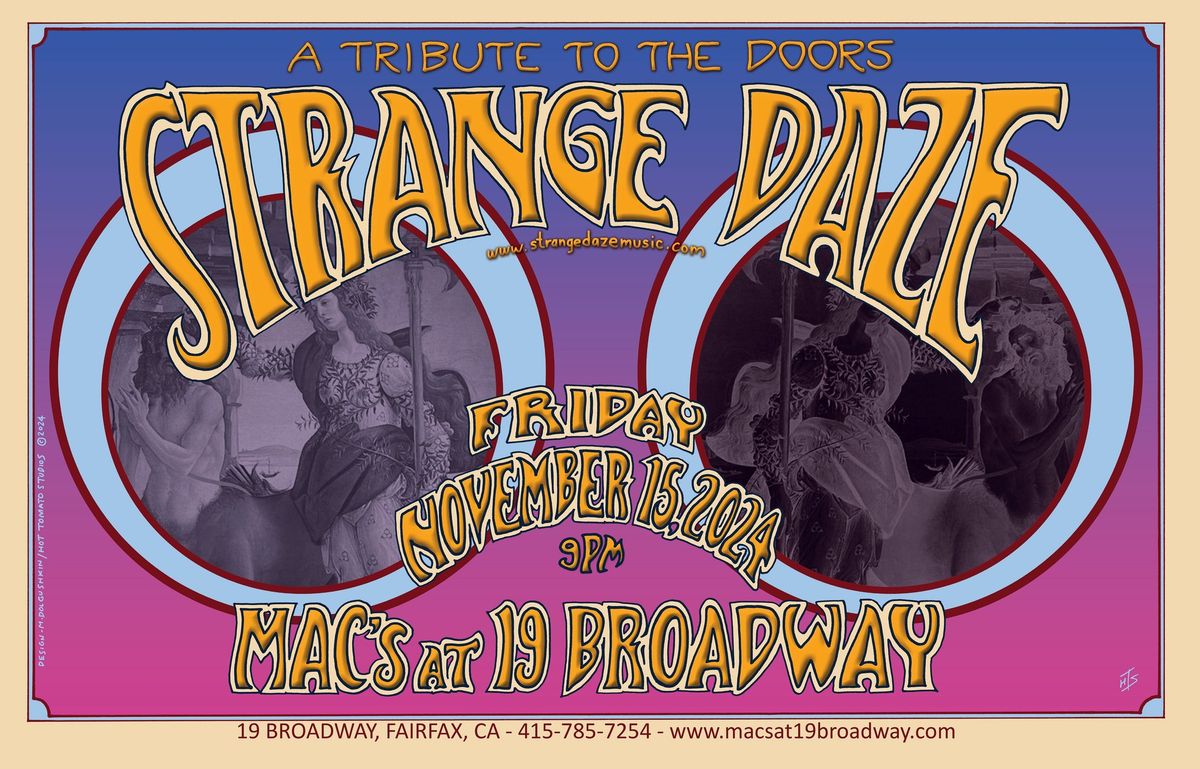 Strange Daze ~ A Tribute To The Doors