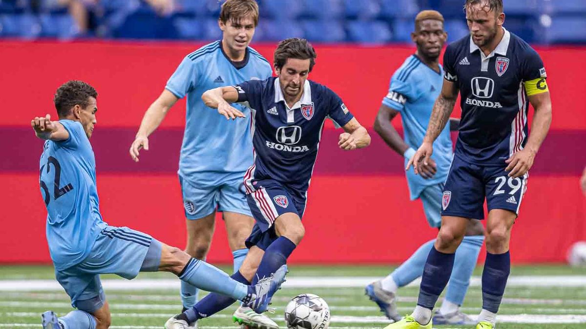 Loudoun United FC at Indy Eleven at Carroll Track and Soccer Stadium