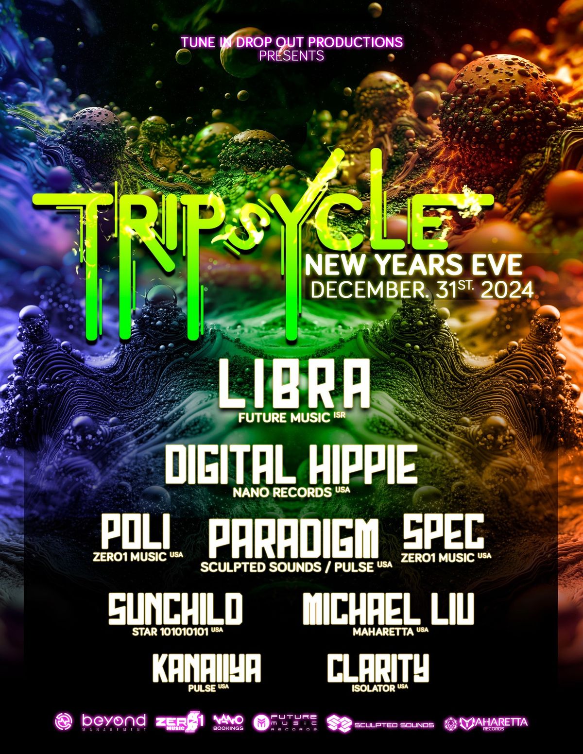 TriPsycle NYE Bash