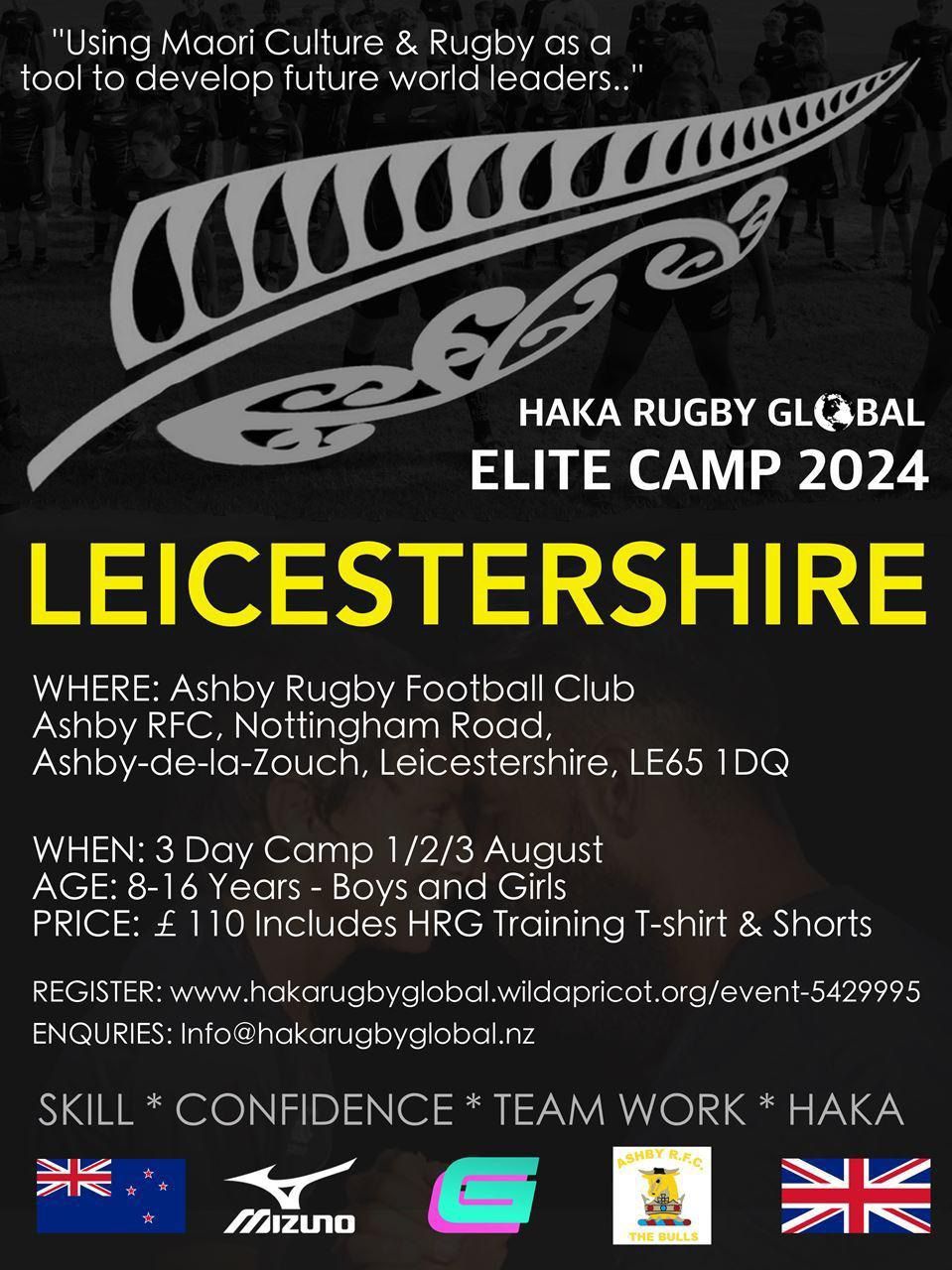 Haka Rugby Global Elite Camp 2024