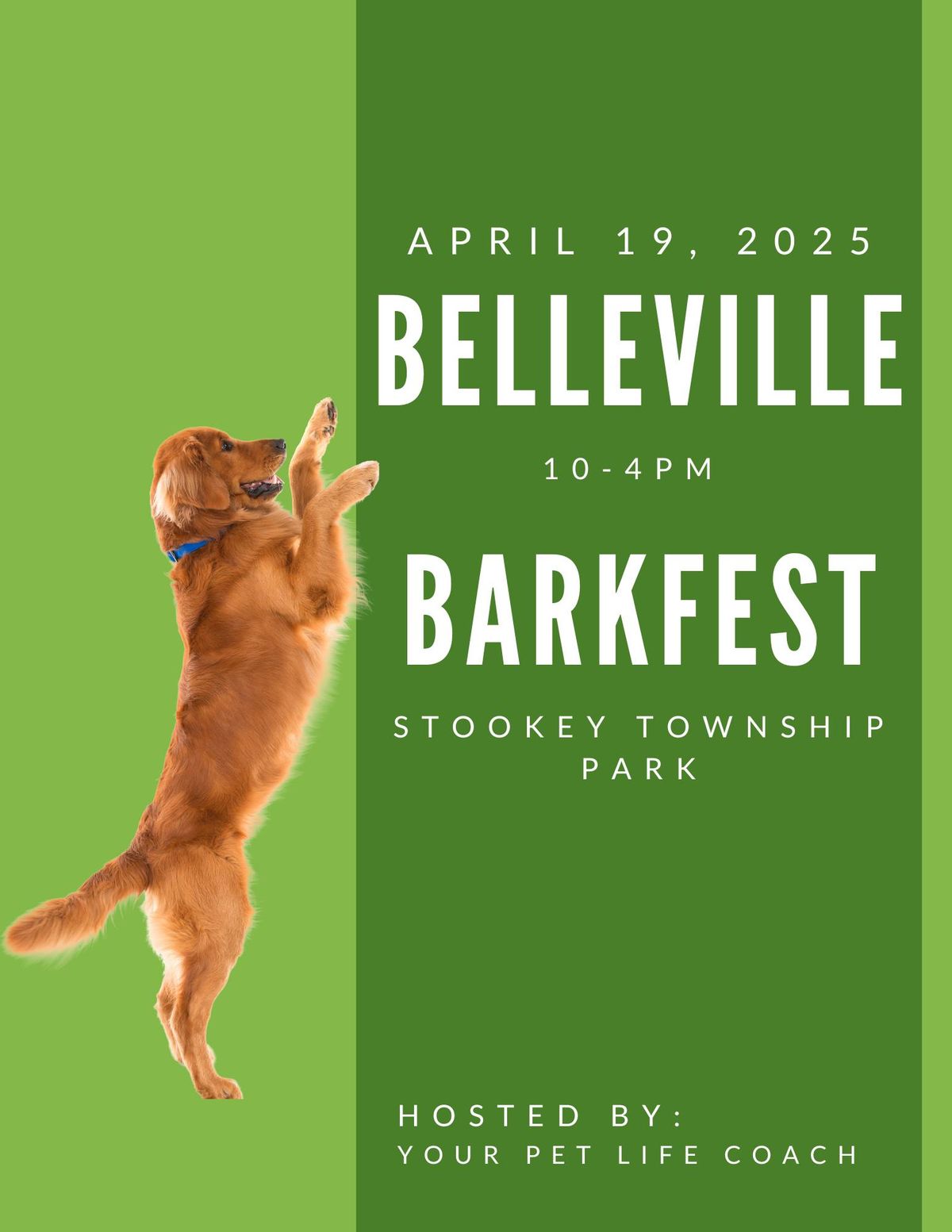 Belleville Barkfest -save the date-