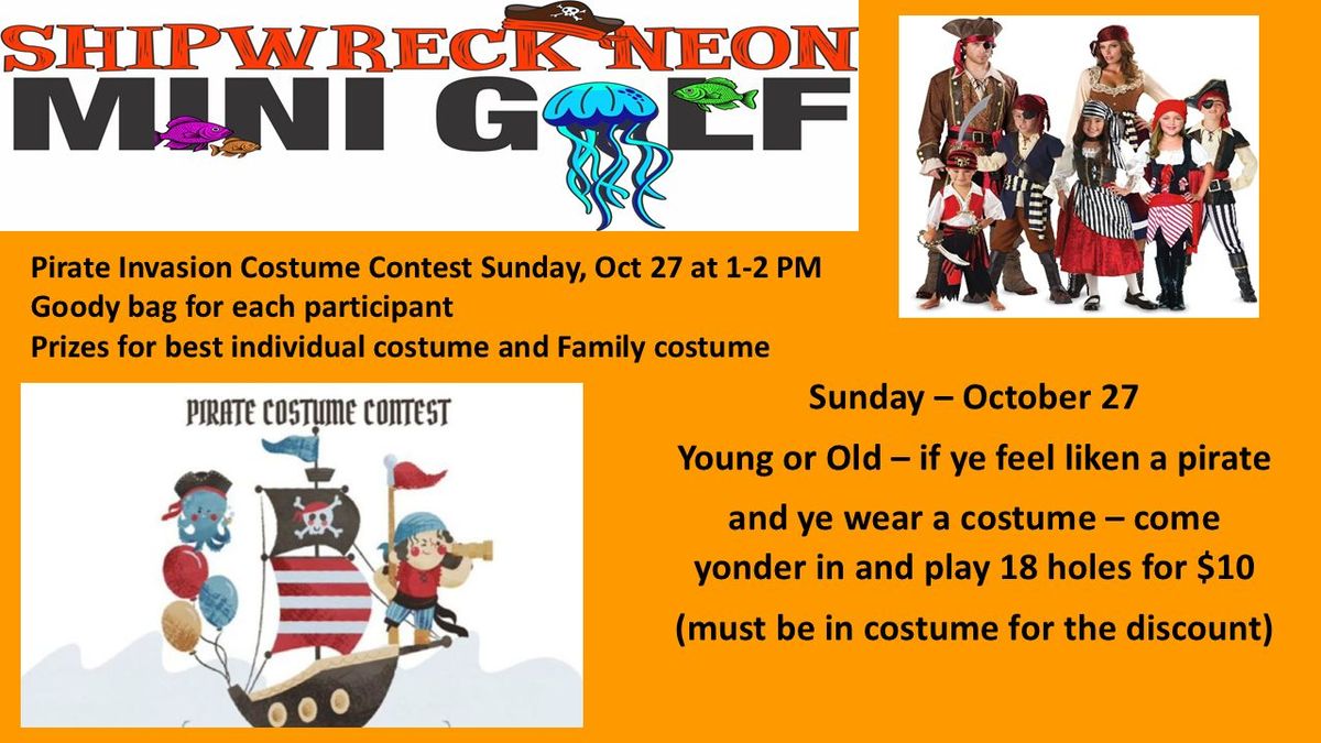 Pirate Invasion Costume Contest