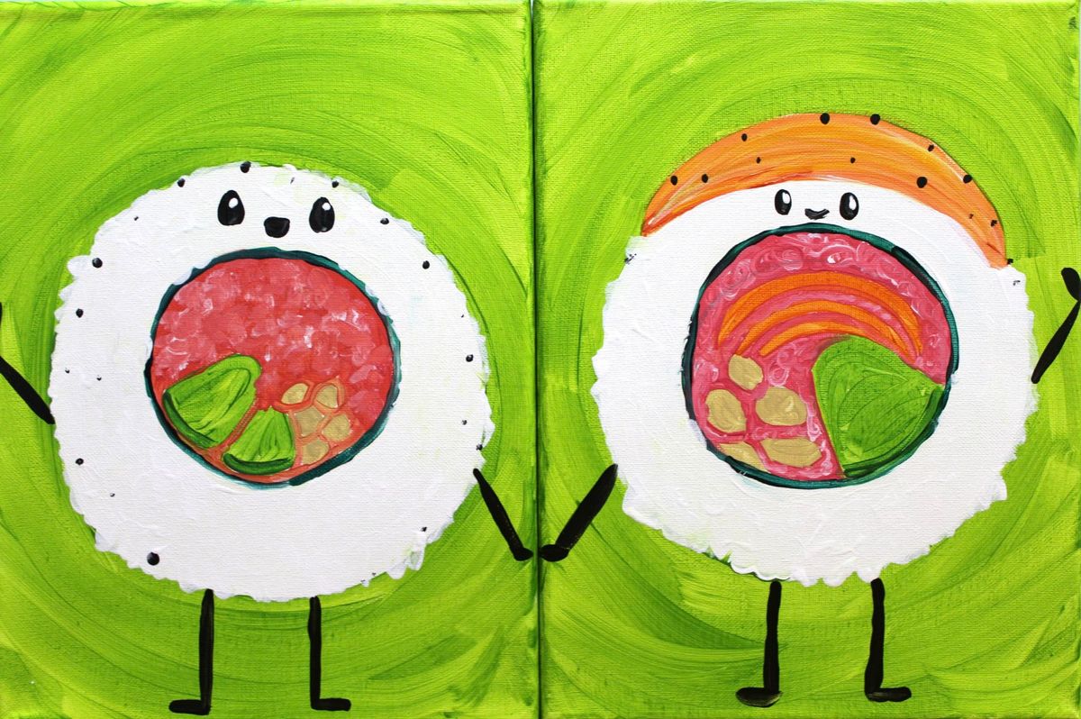 Family Fun Creative Canvas - Sushi Pals