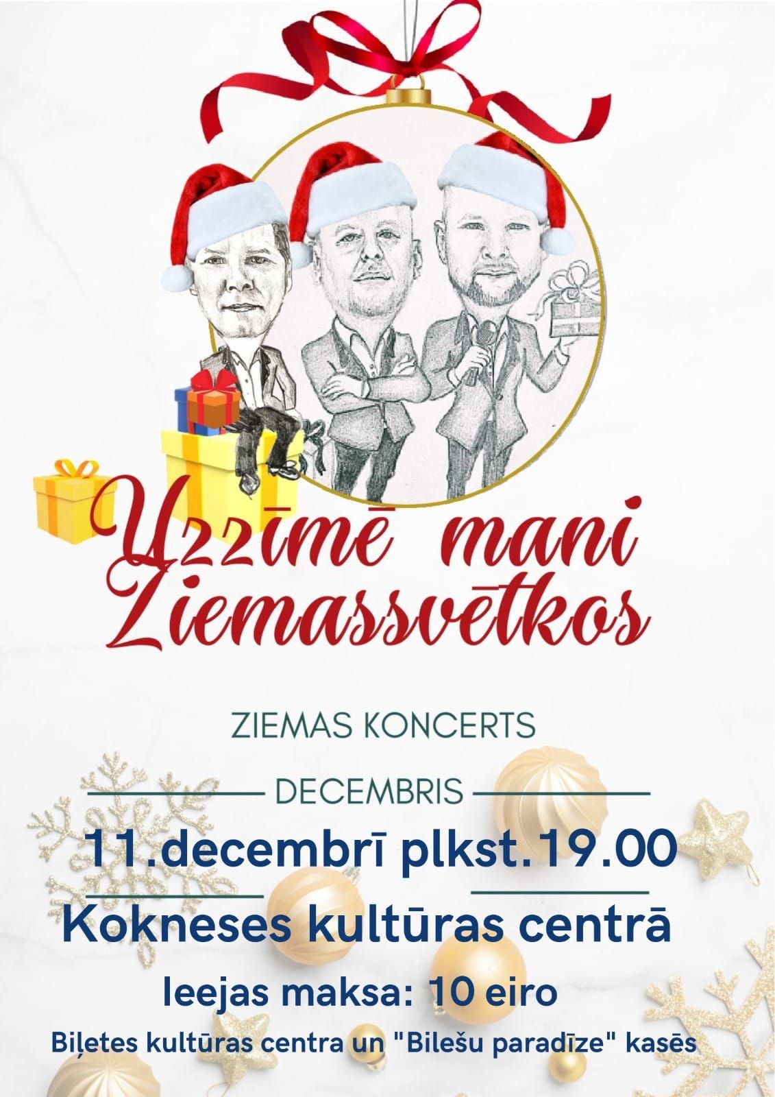 Grupas " GALAKTIKA"  koncerts " UZZ\u012aM\u0112 MANI ZIEMASSV\u0112TKOS"