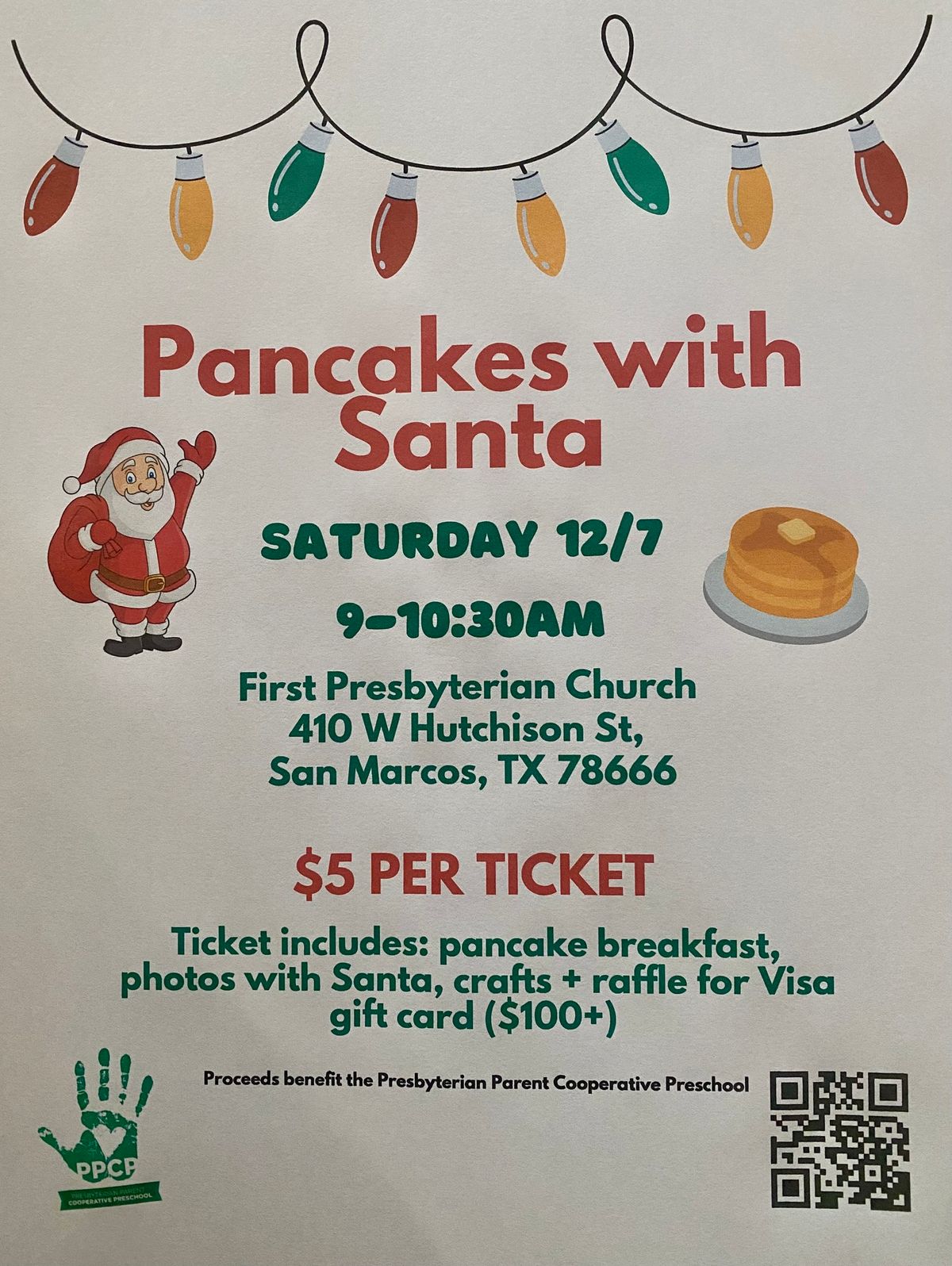 Pancakes with Santa