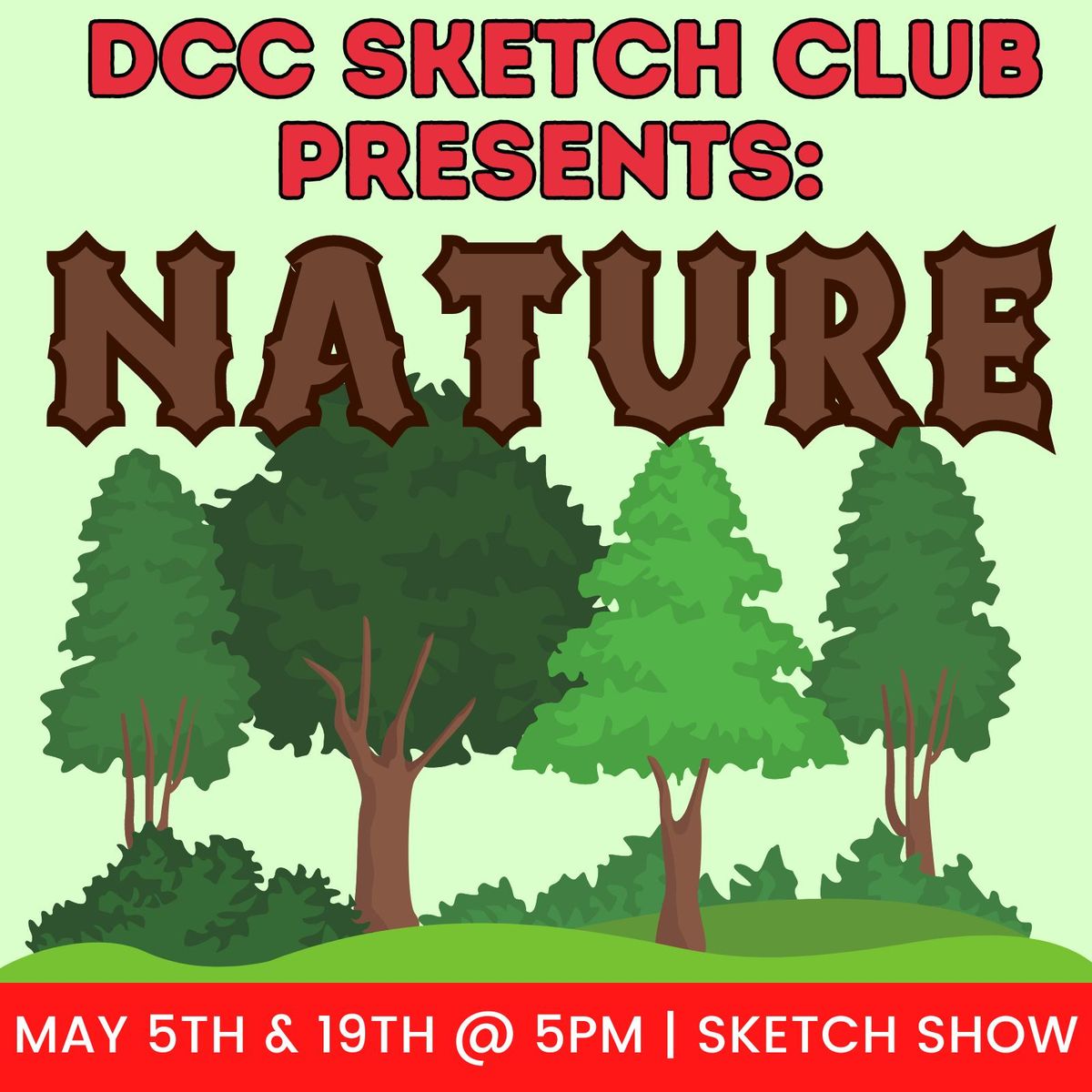 DCC Sketch Club Presents: Nature