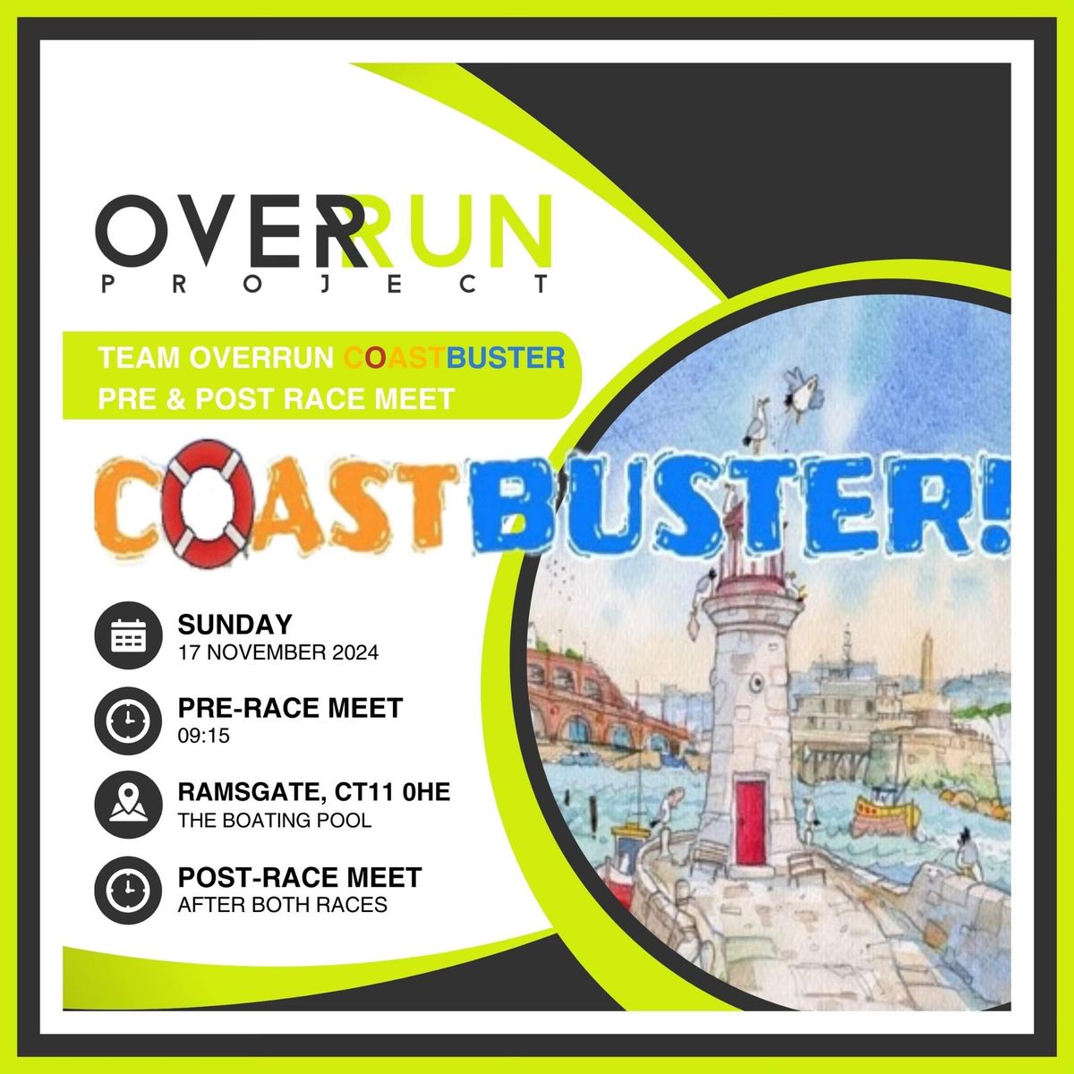 COASTBUSTER 2024 - Team OverRun Pre & Post Race Meet