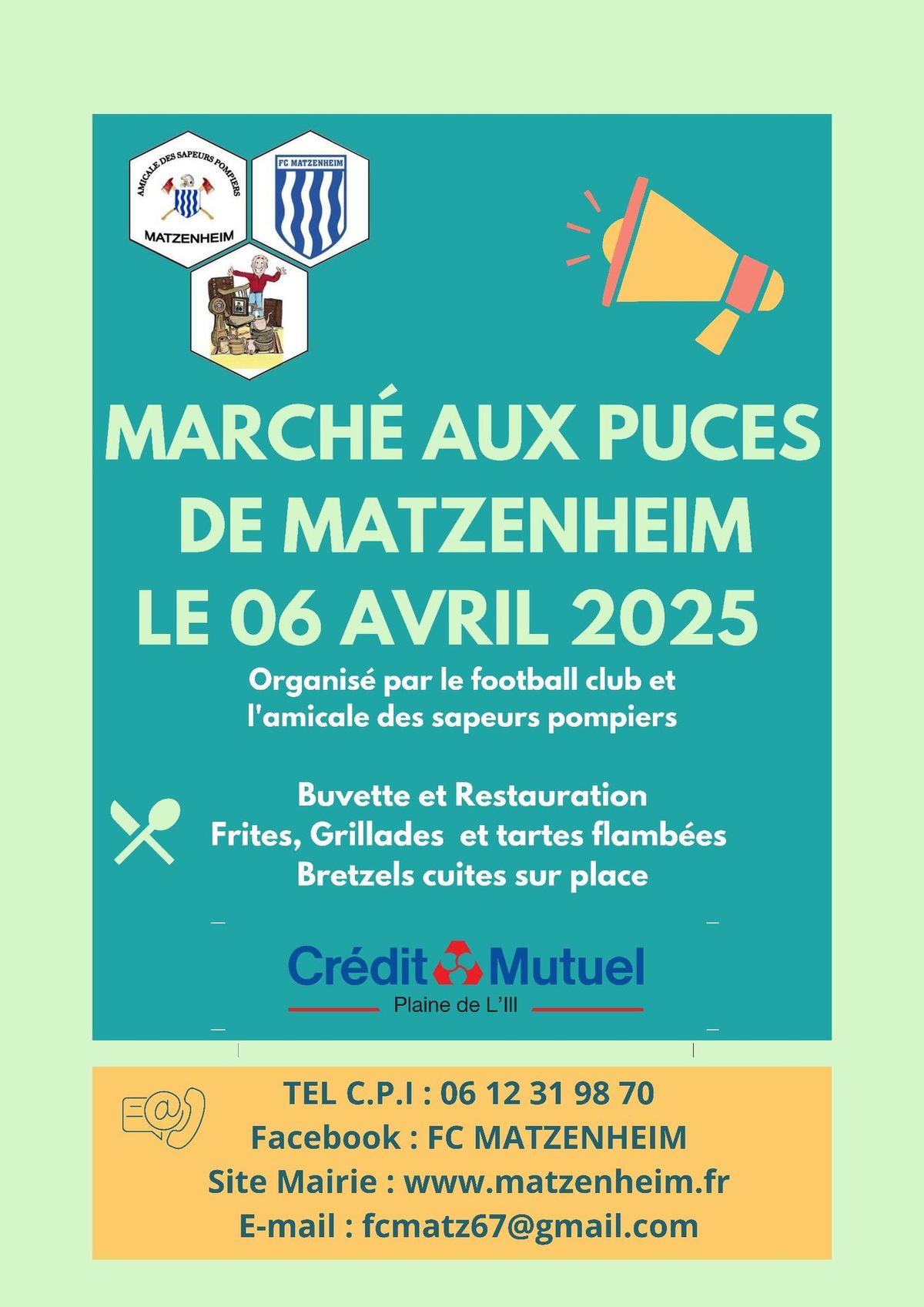 March\u00e9 aux puces Matzenheim 2025