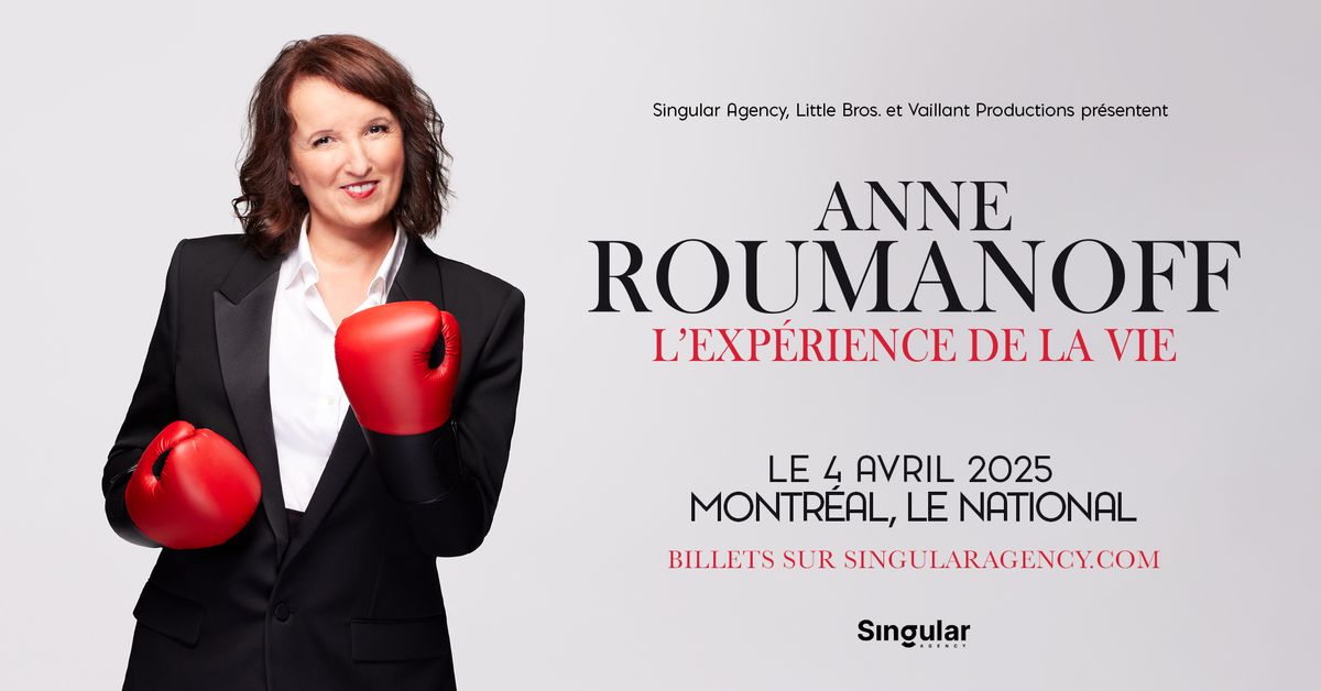 Anne Roumanoff - Montr\u00e9al