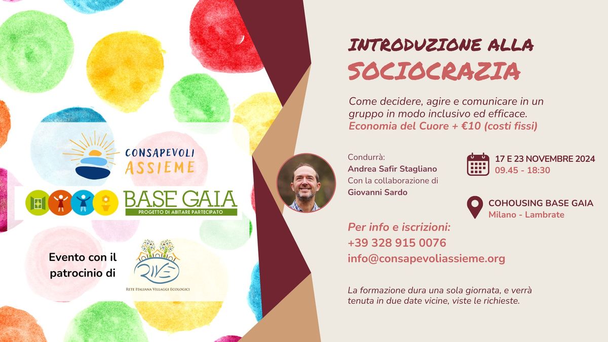 Introduzione alla Sociocrazia