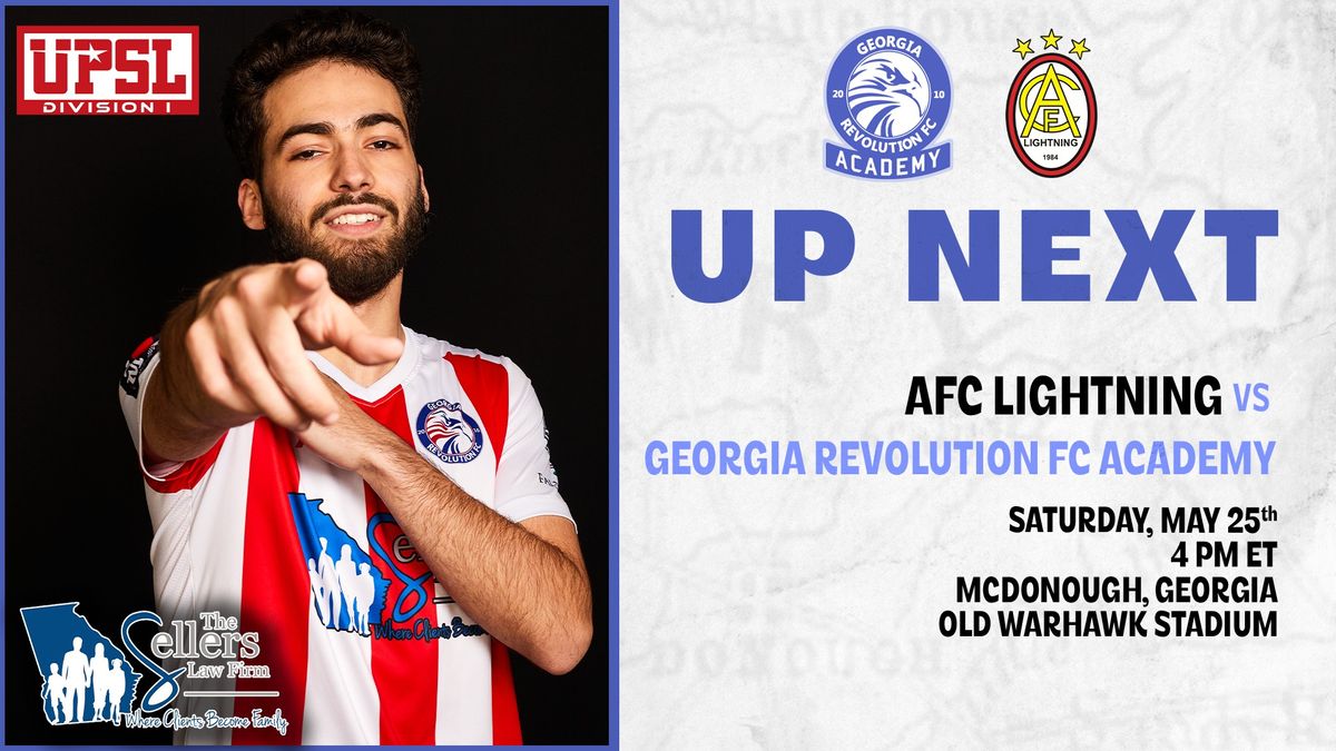 Georgia Revolution FC Academy vs AFC Lightning (UPSL Division 1)
