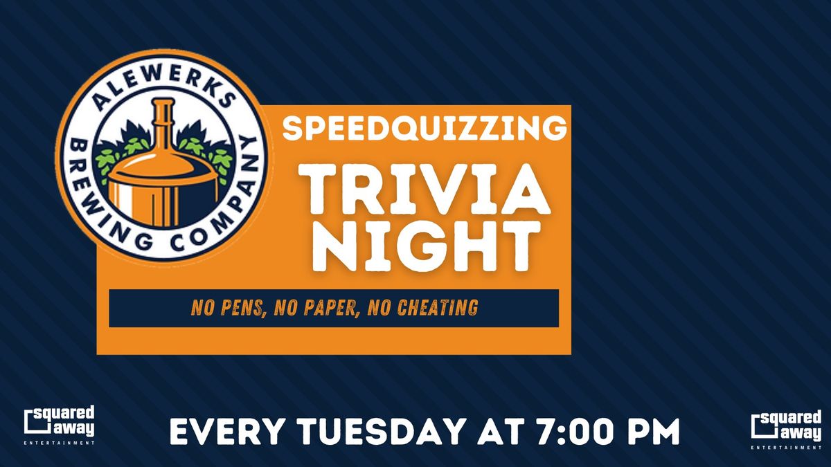 Speedquizzing Trivia at Alewerks