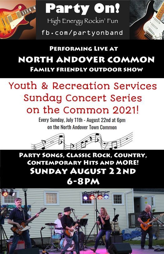 North Andover Summer Concert Series - Featuring Party On!