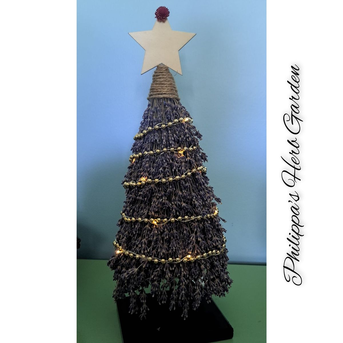 Lavender Christmas Tree Workshop \ud83c\udf84 