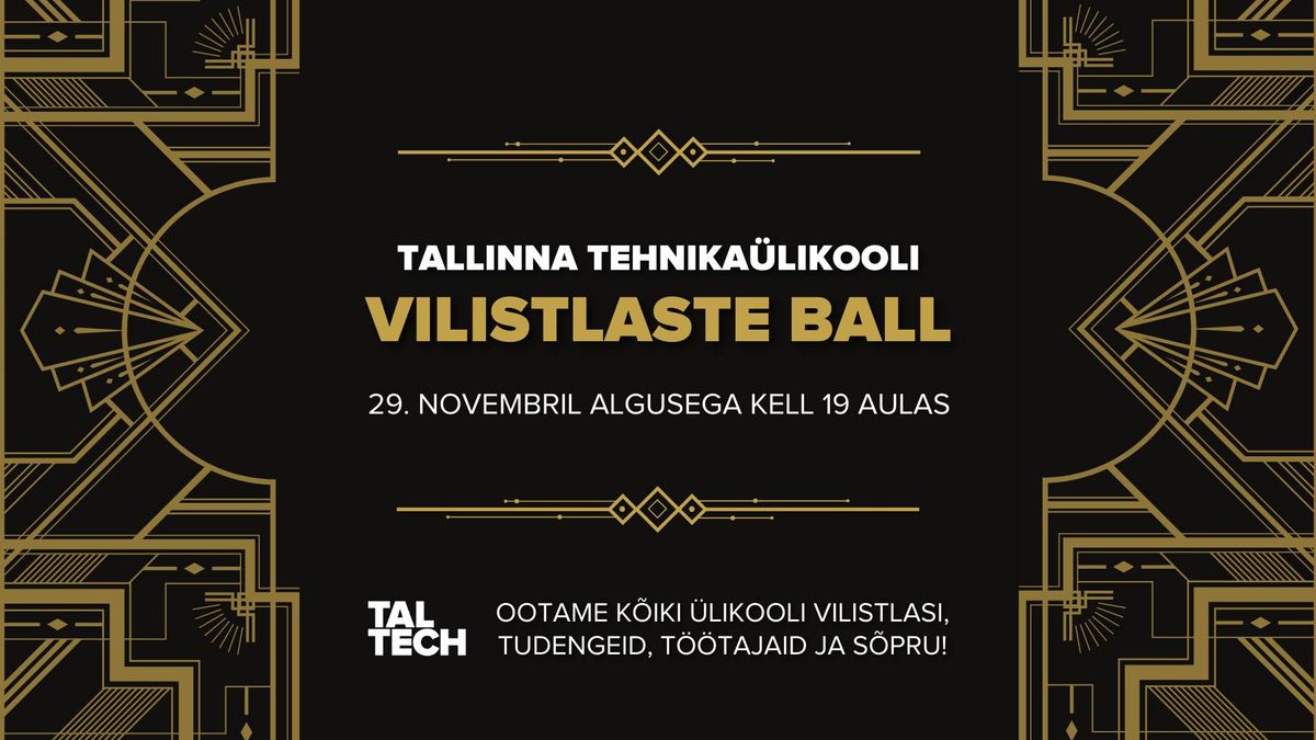 Tallinna Tehnika\u00fclikooli vilistlaste ball 2024