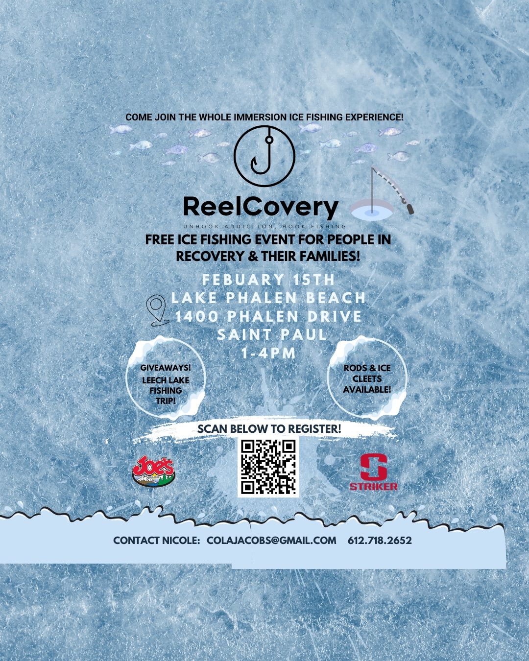 ReelCovery Ice Fishing Event - Free!