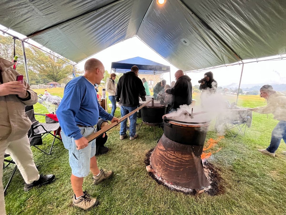 Apple Butter Making at Boehm's UMC Fall Fest