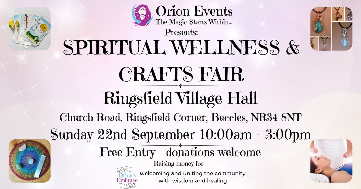 Spiritual Wellness and Craft Fair