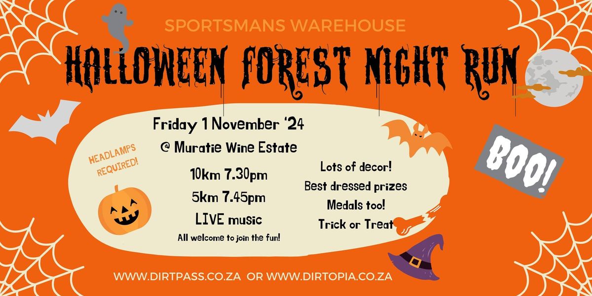 Halloween Forest Night Run @ Muratie