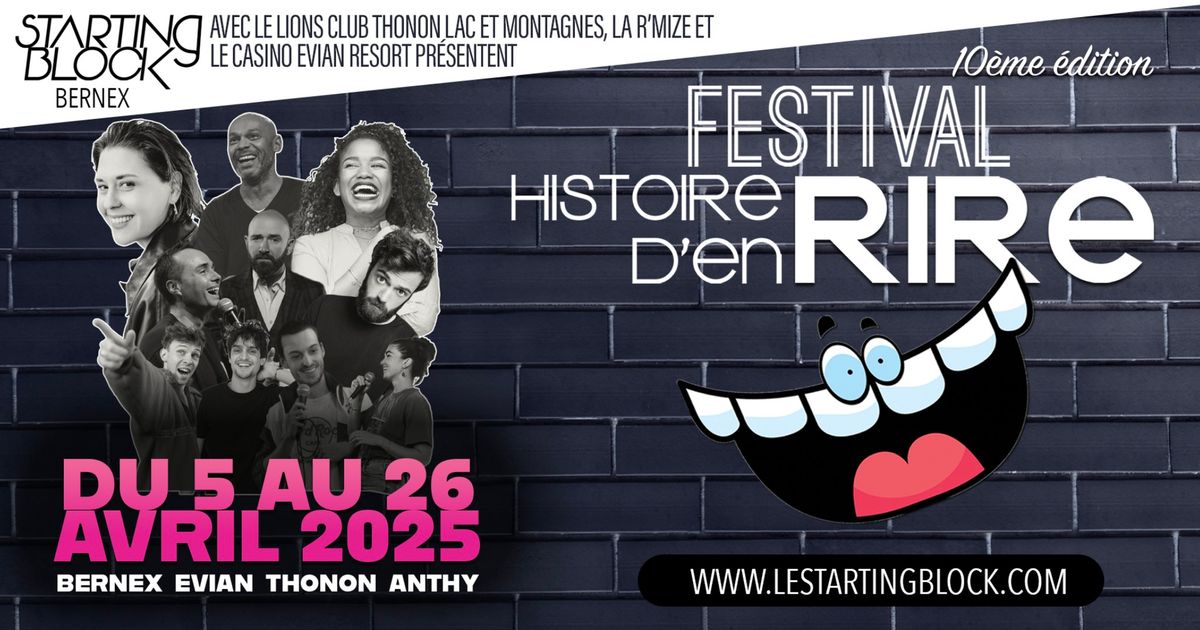 Festival HISTOIRE D'EN RIRE