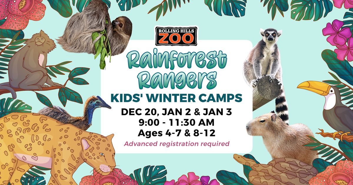 Rainforest Rangers: Kids' Winter Camps at the Zoo