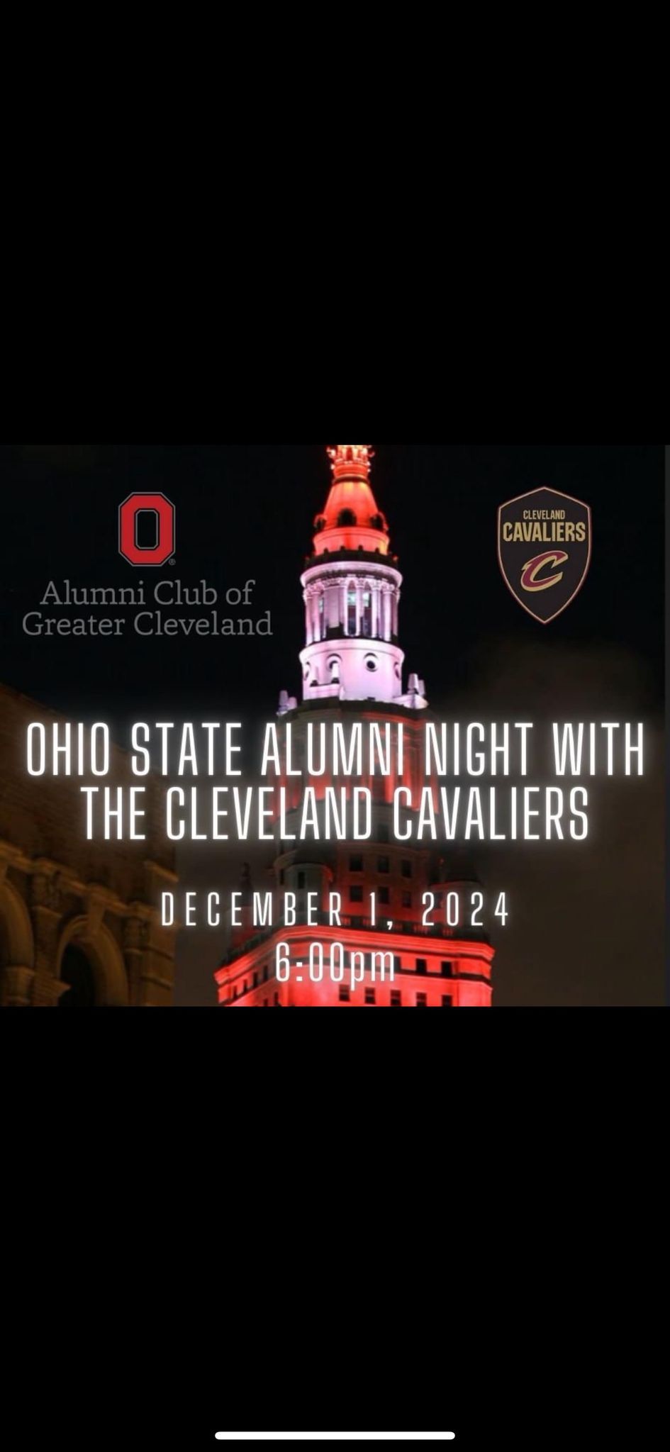 Ohio State Alumni Night with the Cleveland Cavaliers