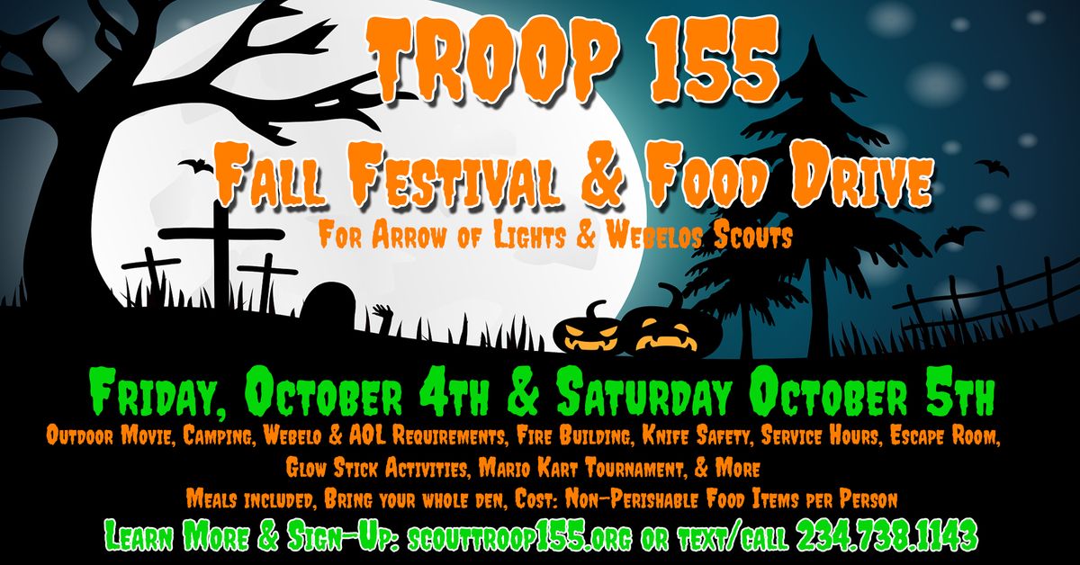 Fall Festival and Food Drive 2024