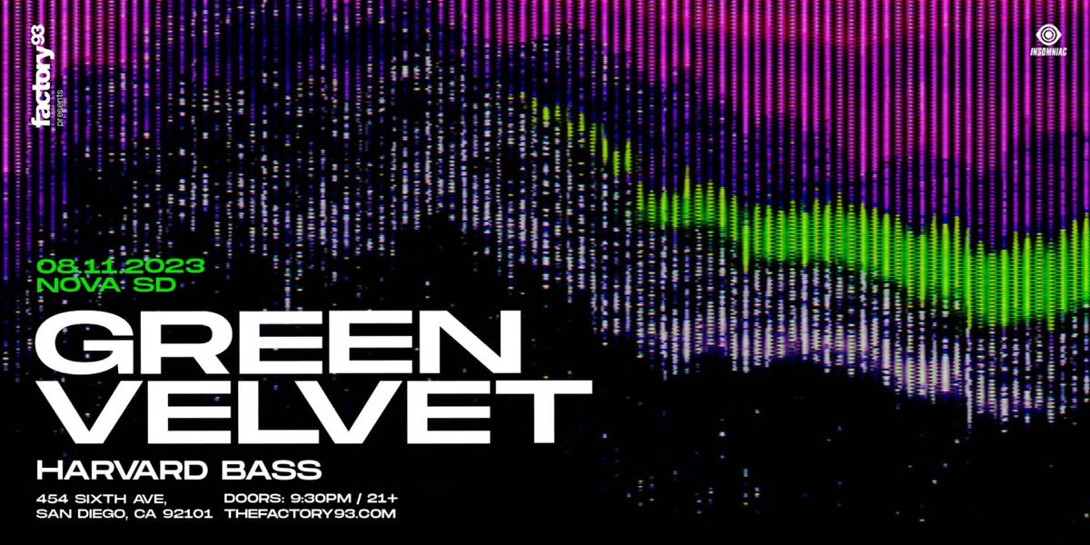 Green Velvet at Radius Chicago