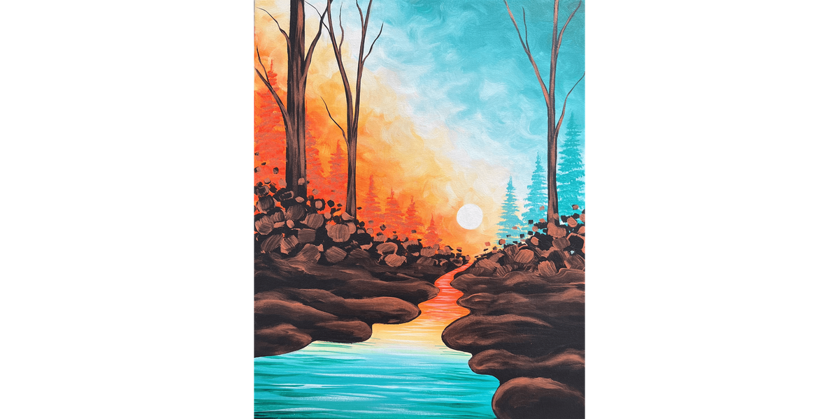 Sundown Stream  - Paint and Sip in Sacramento | Classpop!\u2122