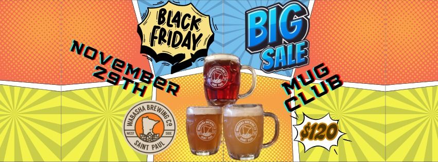 Black Friday Mug Club Sale