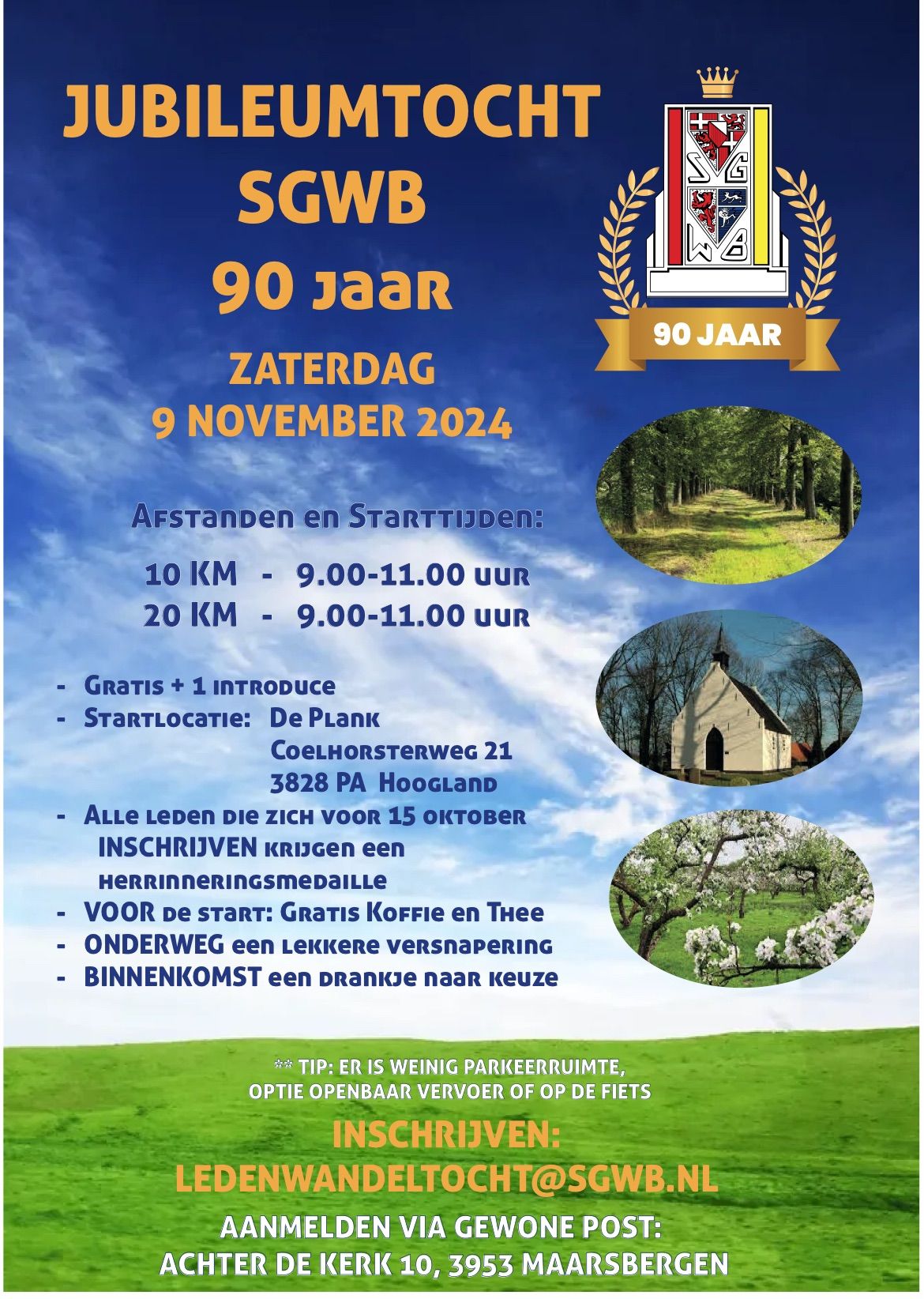 Jubileum wandeltocht