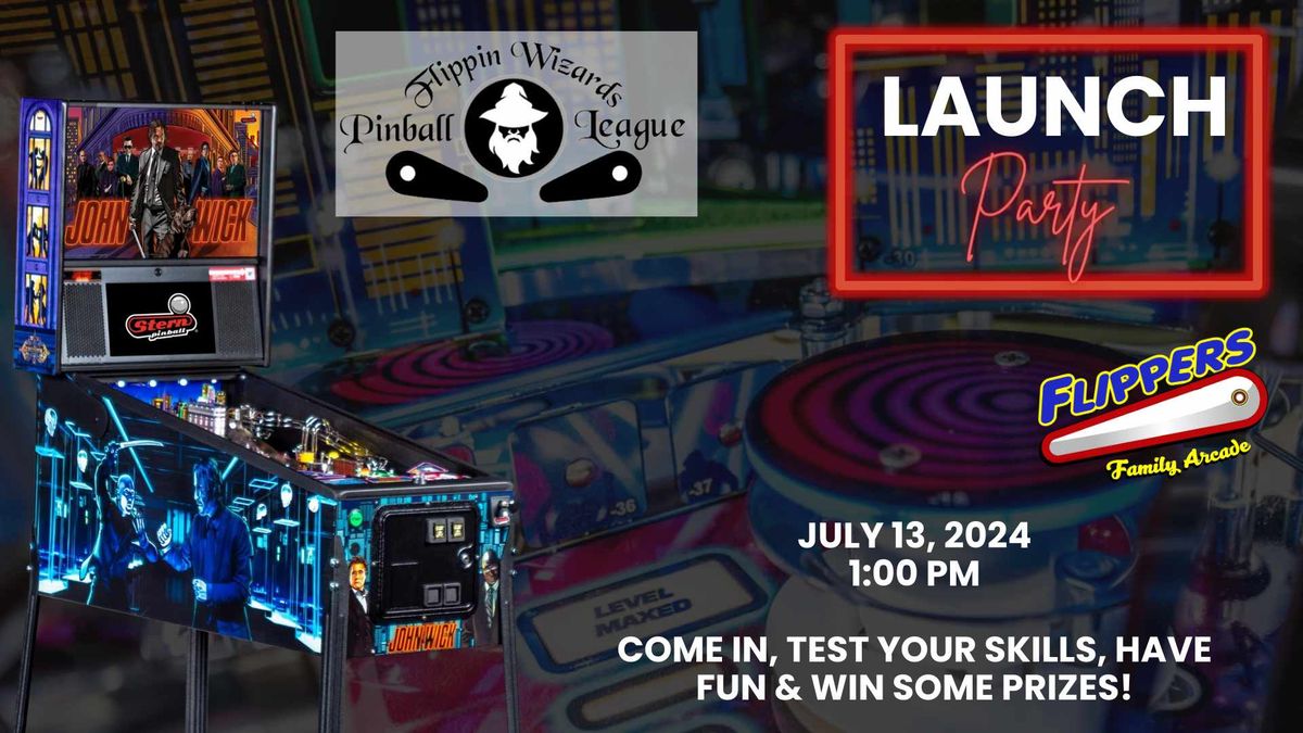 John Wick Pinball Launch Party @ Flippers