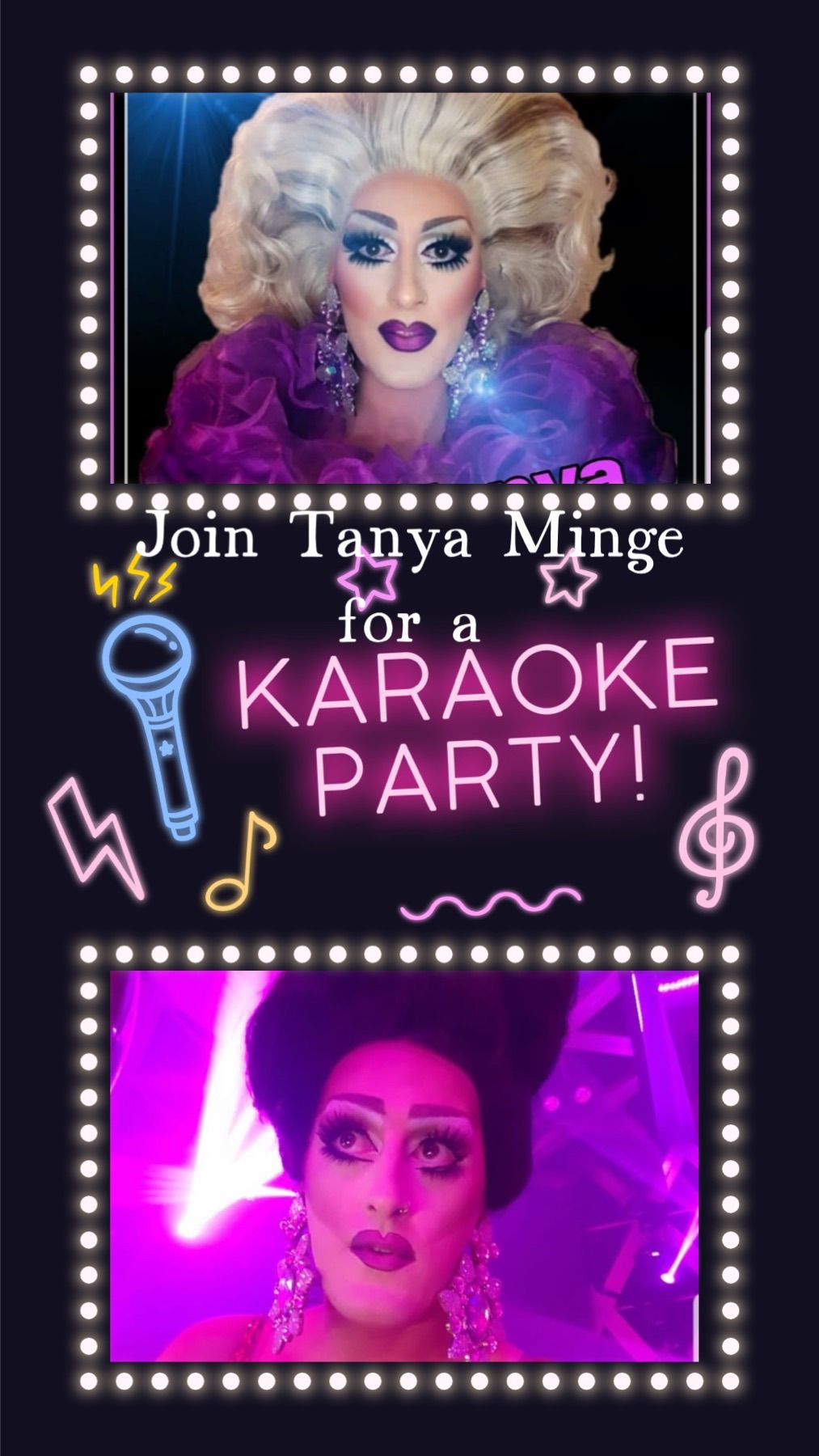 Karaoke with Tanya Minge 