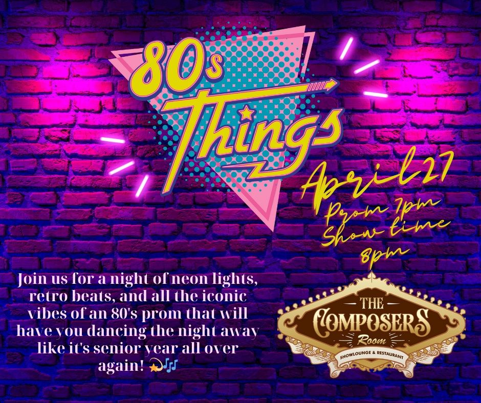 80's Prom Night with 80's Things!!