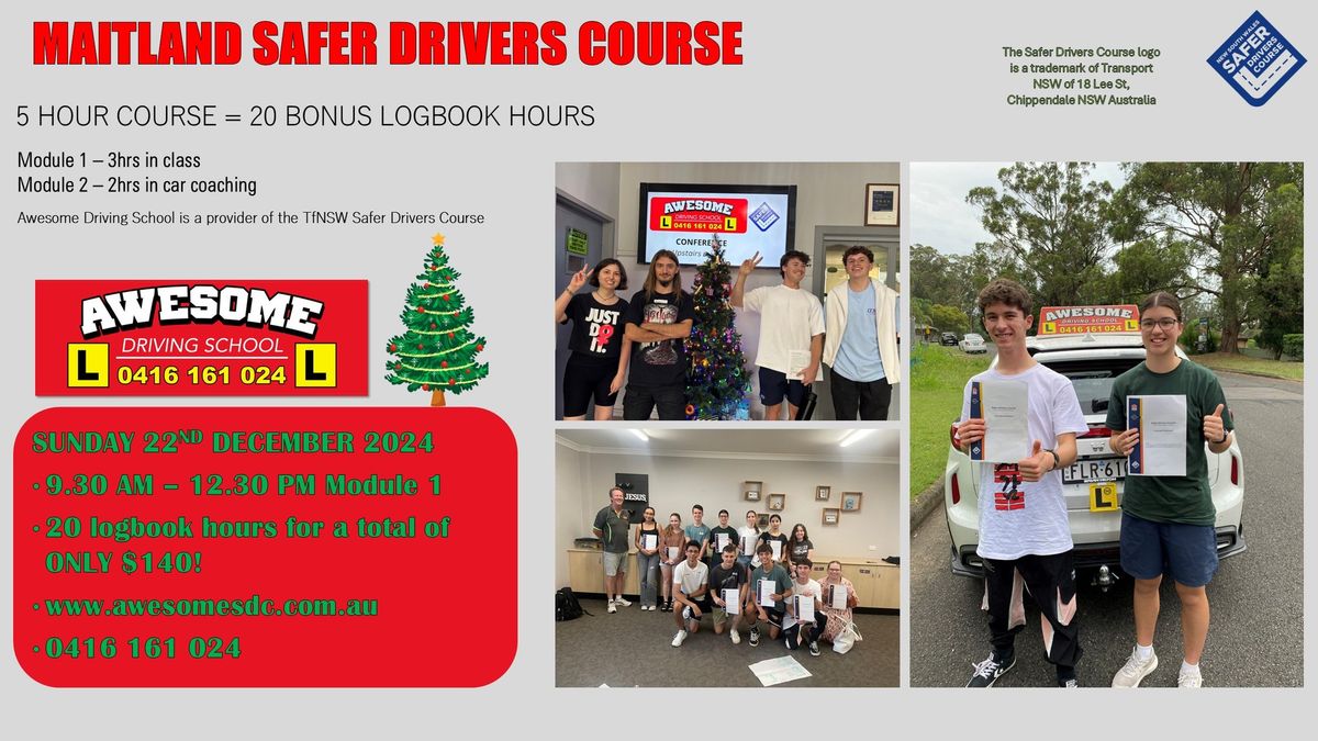 Maitland Safer Drivers Course